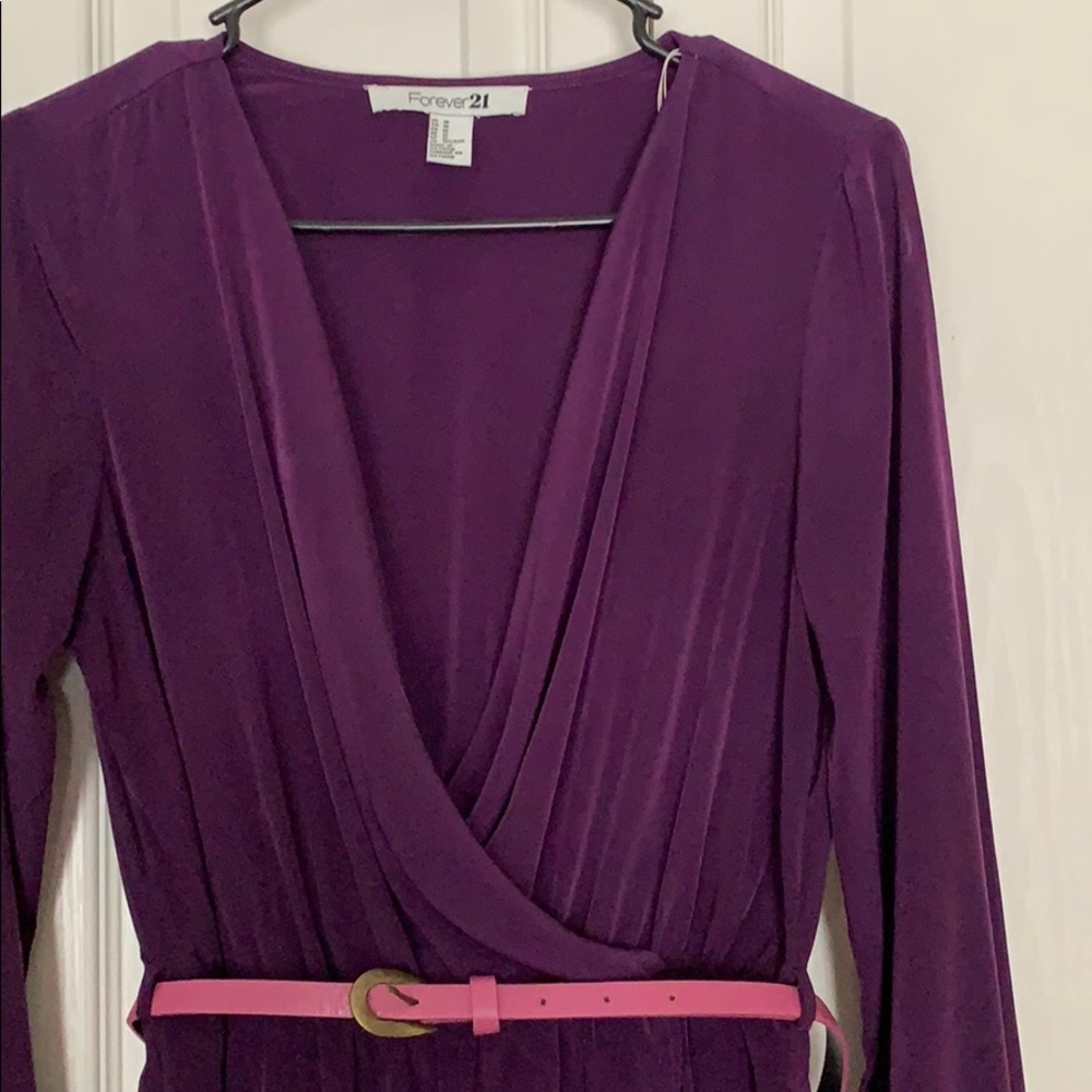 Purple Dress Forever 21 size M